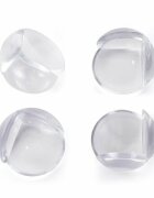 Feedo Set protectii pentru colturi ascutite 3.6 x 3.6 x 2.7 cm 4 bucati transparent