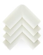 Feedo Set protectii pentru colturi ascutite 5 x 5 x 2 cm 4 bucati alb
