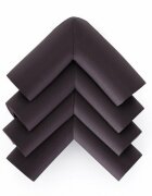 Feedo Set protectii pentru colturi ascutite 5 x 5 x 2 cm 4 bucati maro