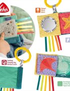 Fehn Carticica pentru bebelusi - Caracatita colorata