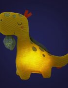 Fehn Dinozaur din plus cu lampa de veghe