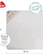 Fehn Prosop cu gluga Lenes bland 80x80 cm