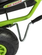 Ferbedo Kart AR8G Air Racer verde scaun ajustabil functie free-wheel roti pneumatice cu rulmenti frana de mana volan cu sunete 111 X 72 X h66 cm