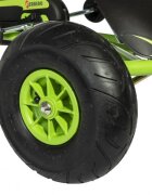 Ferbedo Kart AR8G Air Racer verde scaun ajustabil functie free-wheel roti pneumatice cu rulmenti frana de mana volan cu sunete 111 X 72 X h66 cm