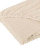 Fiki Miki Cearceaf cu elastic din frotir bej 120x60 cm