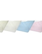 Fiki Miki Cearsaf cu elastic jerse din bumbac bej 120x60 cm