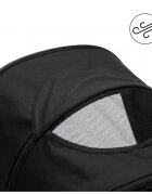 FILLIKID Carucior 2 in 1 pentru copii Fill Elix Black transformabil reversibil cu spatar reglabil si suspensii husa pentru picioare inclusa