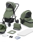 FILLIKID Carucior Jaguar 3 in 1 green melange i-Size