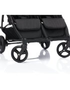 FILLIKID Carucior pentru gemeni Duo complet black
