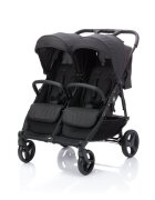 FILLIKID Carucior pentru gemeni Duo complet black