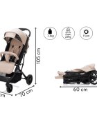 FILLIKID Carucior sport Elite Styler sand melange