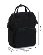 FILLIKID Geanta rucsac Barcelona Black