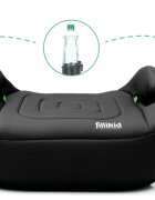 FILLIKID Inaltator auto cu isofix Luxe Flip black grupa 23 Fililikd cu suport integrat pentru sticle