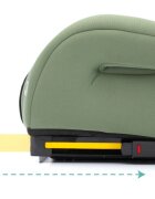 FILLIKID Inaltator auto cu isofix Luxe Flip green grupa 23 Fililikd cu suport integrat pentru sticle