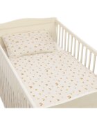 FILLIKID Lenjerie de pat 2 piese Rainbow bej