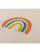 FILLIKID Lenjerie de pat 2 piese Rainbow bej