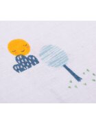 FILLIKID Lenjerie de pat 2 piese Village white