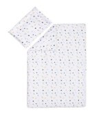 FILLIKID Lenjerie de pat din jerse 2 piese Casute