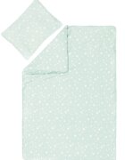 FILLIKID Lenjerie de pat din Jerse 2 piese Star mint