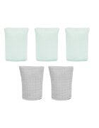 FILLIKID Manusi pentru baie din finet 5set Mint Grey