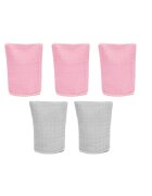FILLIKID Manusi pentru baie din finet 5set Pink Grey