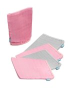 FILLIKID Manusi pentru baie din finet 5set Pink Grey