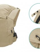 FILLIKID Marsupiu natural RA 3.5-20 kg green