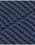 FILLIKID Patura tricotata din bumbac organic Blue 80x100 cm