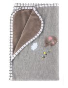 FILLIKID Paturica din bumbac elephant 75x100cm