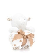 FILLIKID Paturica pufoasa cu jucarie oita 24cm