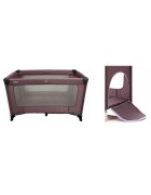 FILLIKID Patut pliabil Nizza raspberry 120x60 cm