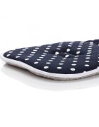FILLIKID Perna cu memorie pentru carucior Navy dots