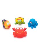 FILLIKID Plasa cu ventuze si 4 figurine de baie