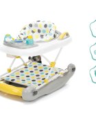 FILLIKID Premergator-balansoar cu jucarie Buline yellowgrey