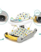 FILLIKID Premergator-balansoar cu jucarie Buline yellowgrey