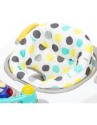 FILLIKID Premergator-balansoar cu jucarie Buline yellowgrey