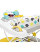 FILLIKID Premergator-balansoar cu jucarie Buline yellowgrey