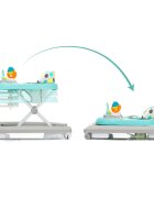 FILLIKID Premergator cu jucarie Buline mint grey