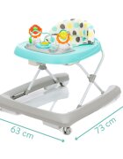 FILLIKID Premergator cu jucarie Buline mint grey