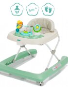 FILLIKID Premergator pentru copii Green cu jucarie opritor de siguranta reglabil pe incaltime si pliabil