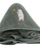 FILLIKID Prosop brodat Bear green 75x75 cm
