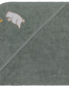 FILLIKID Prosop brodat Bear green 75x75 cm