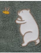 FILLIKID Prosop brodat Bear green 75x75 cm