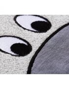 FILLIKID Prosop brodat Hippo grey 75x75 cm
