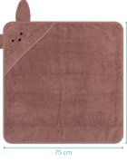 FILLIKID Prosop brodat Iepure pink 75x75 cm
