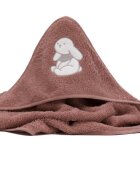 FILLIKID Prosop brodat Rabbit pink 75x75 cm