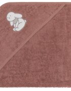 FILLIKID Prosop brodat Rabbit pink 75x75 cm