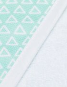 FILLIKID Prosop din bumbac cu capison mint 140x70cm