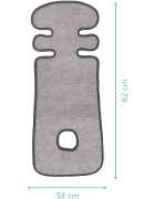 FILLIKID Protectie anti-transpiratie pentru carucior grey