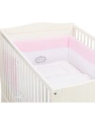 FILLIKID Protectie laterale pentru pat lemn Princess Pink